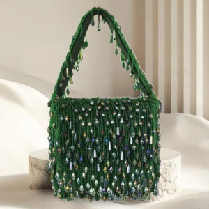 Elegant Emerald evening bag