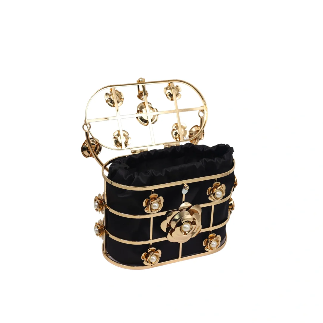 Gold Camellia basket