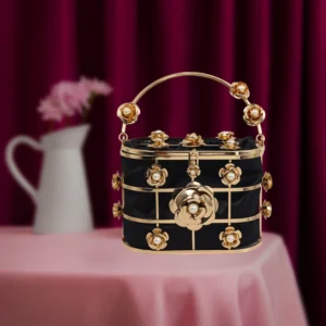 Gold Camellia basket