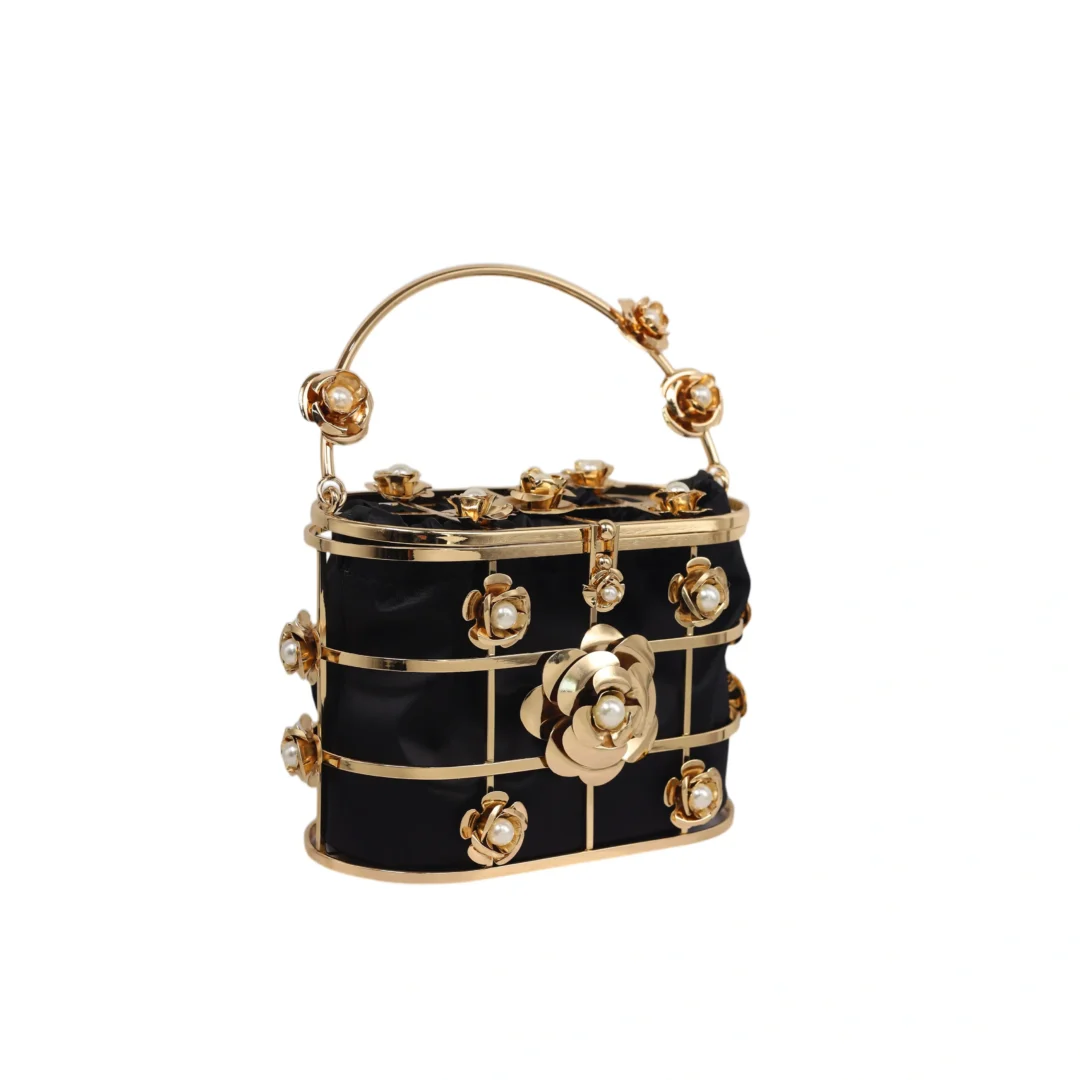 Gold Camellia basket