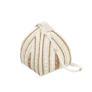 Lotus pearl potli bag