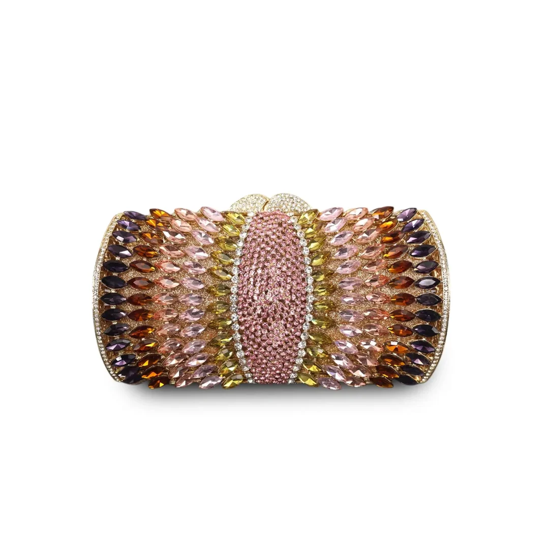 Prismatic Elegance clutch